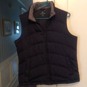Lands End Navy Vest